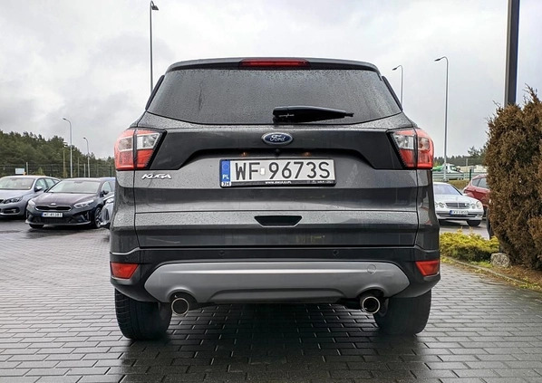 Ford Kuga cena 85900 przebieg: 40706, rok produkcji 2019 z Lidzbark Warmiński małe 211